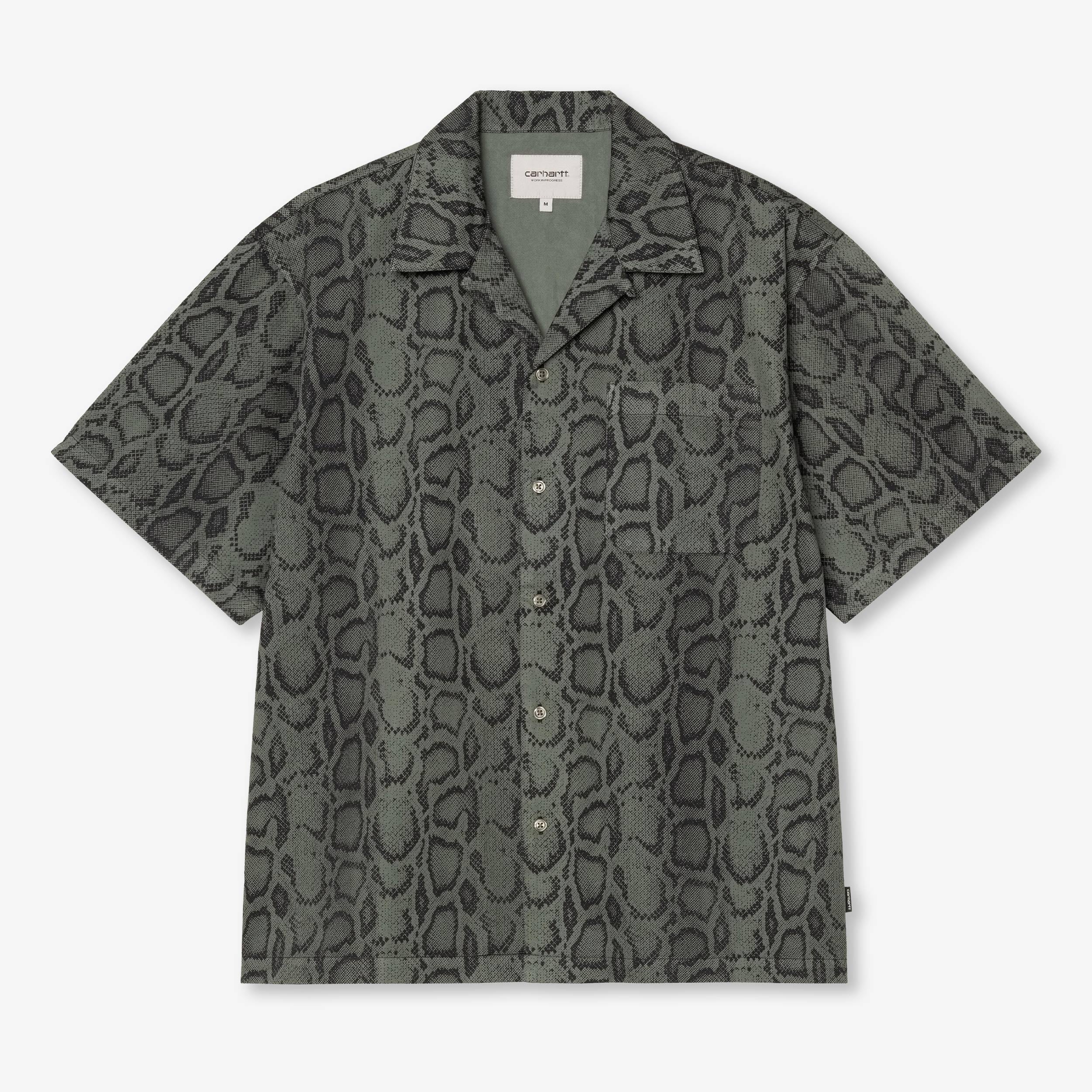 Short Sleeve Snake Camo Shirt