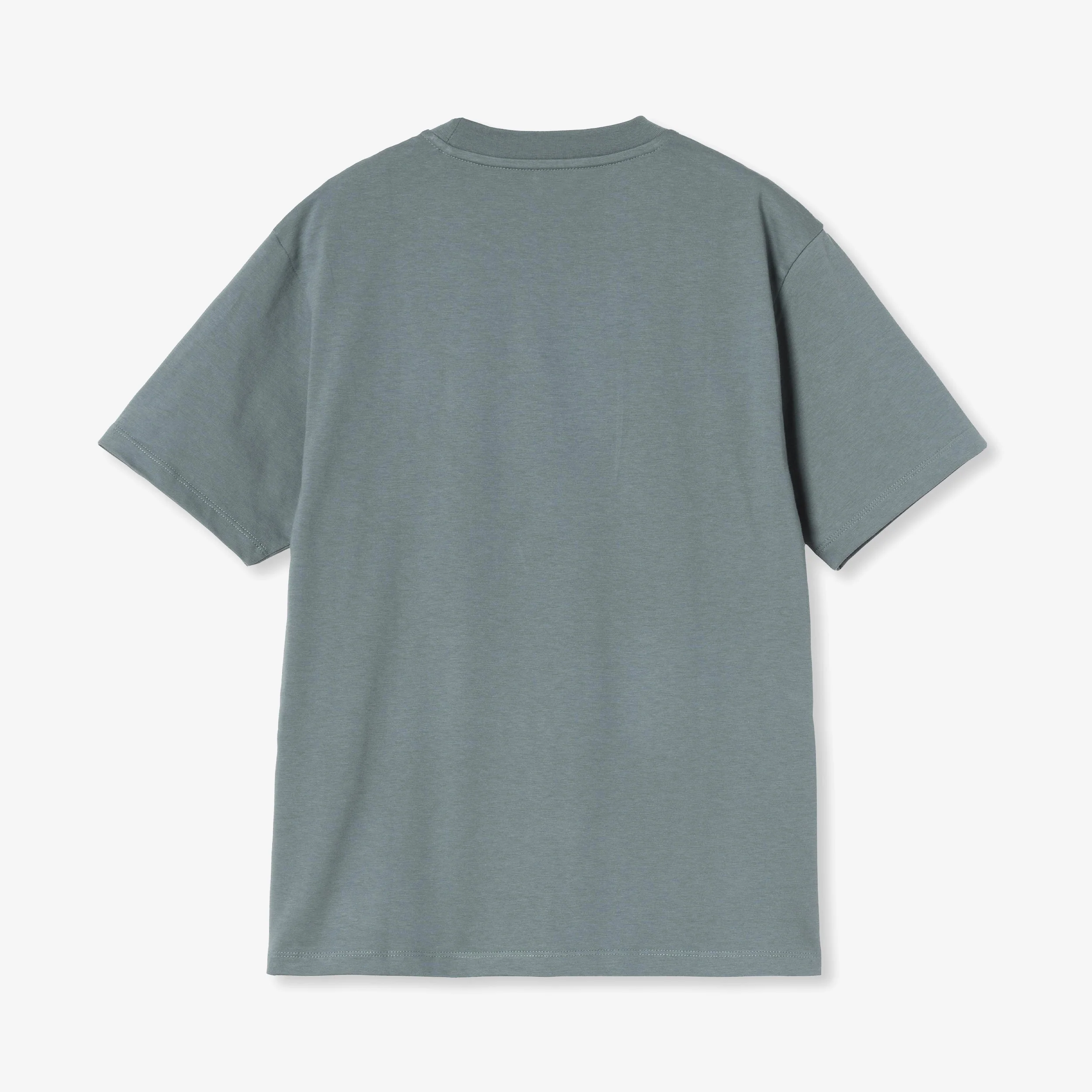 Wmns Short Sleeve Pocket Heart T-Shirt - Image 2