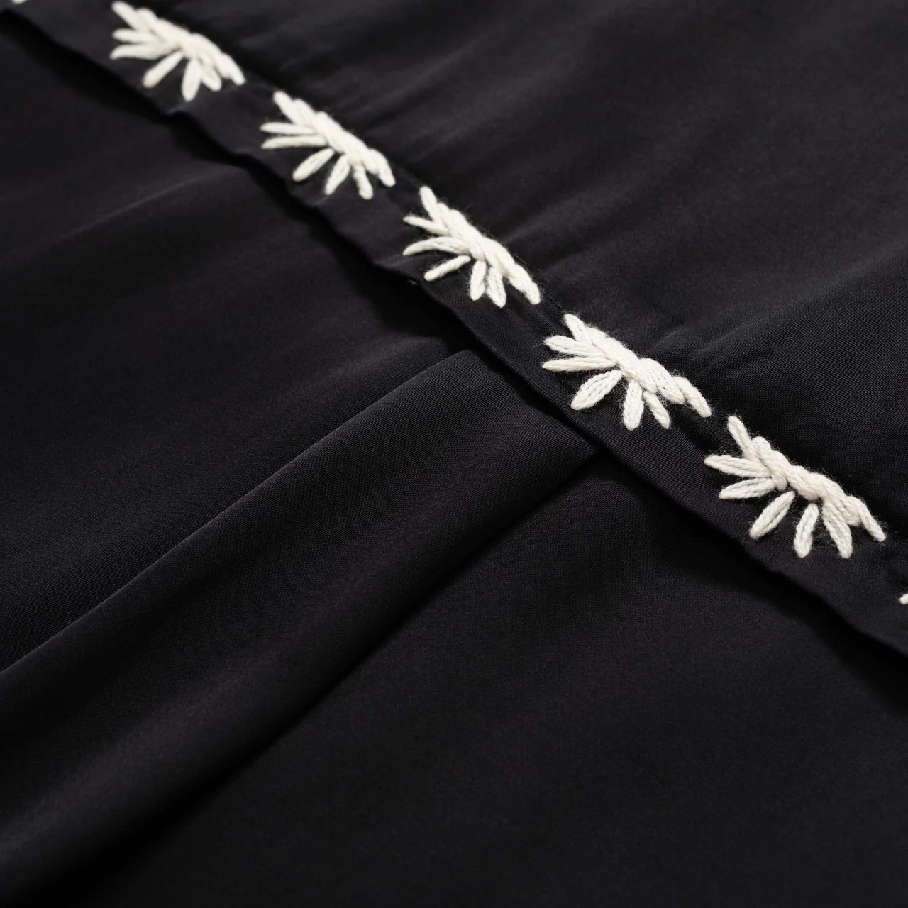 Palm Stitch Long Sleeve Button Up - Image 6