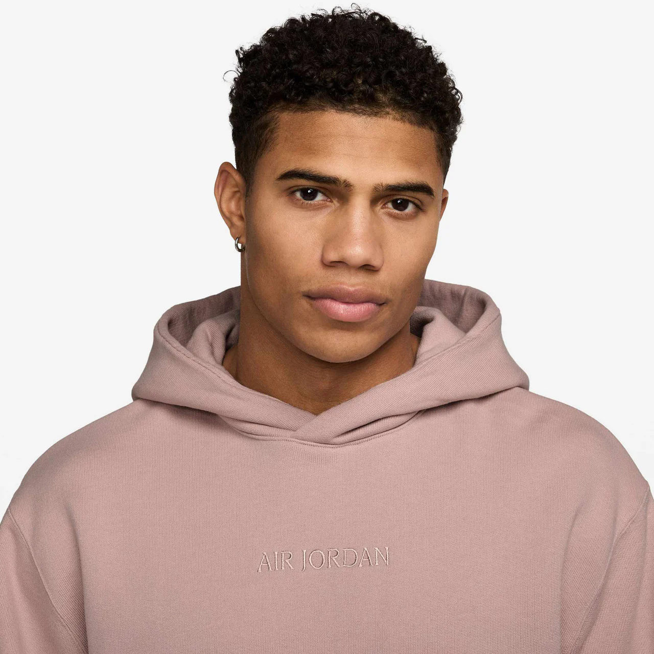 Air Jordan Wordmark Fleece Pullover Hoodie - Image 3