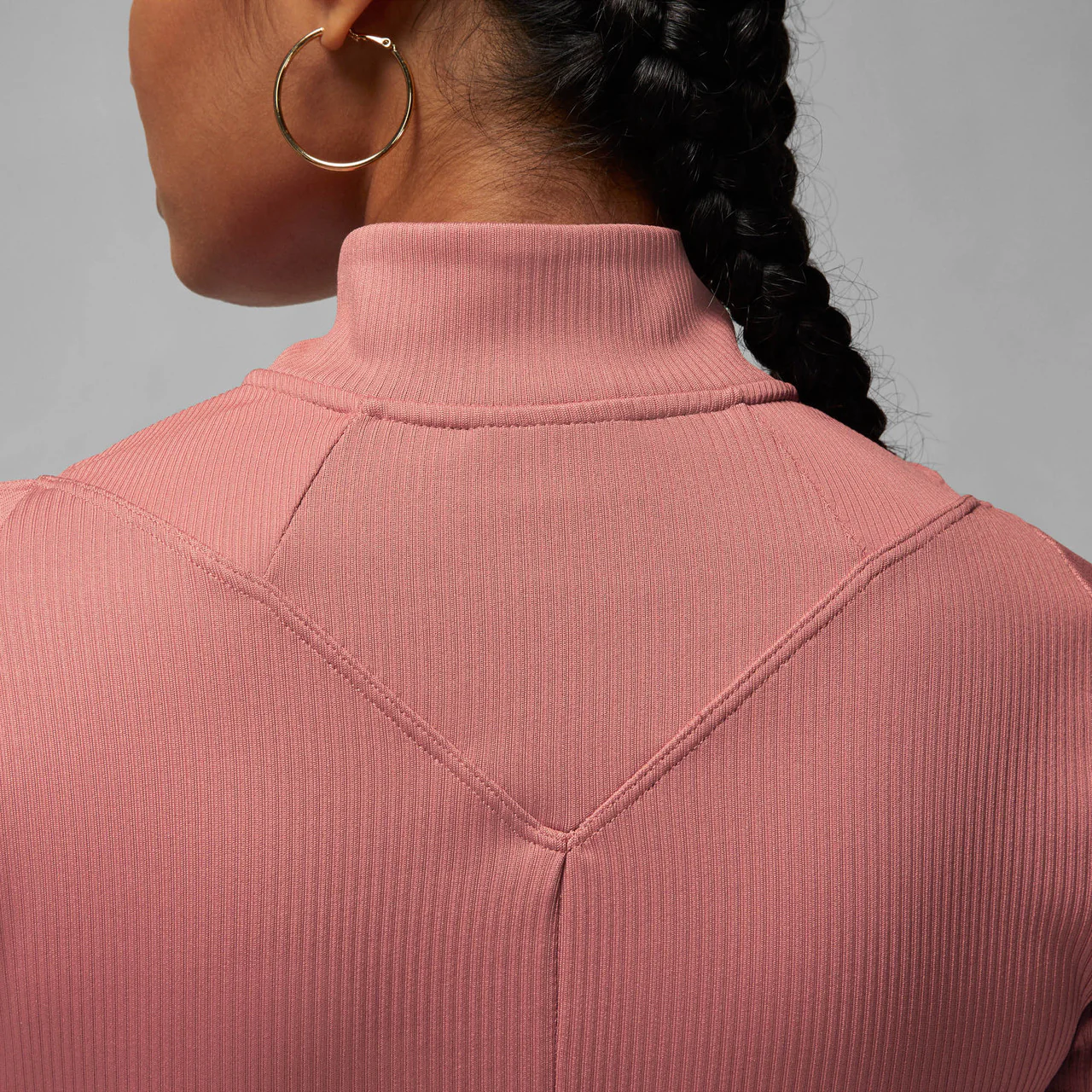 Wmns 1/4-Zip Long-Sleeve Top - Image 4