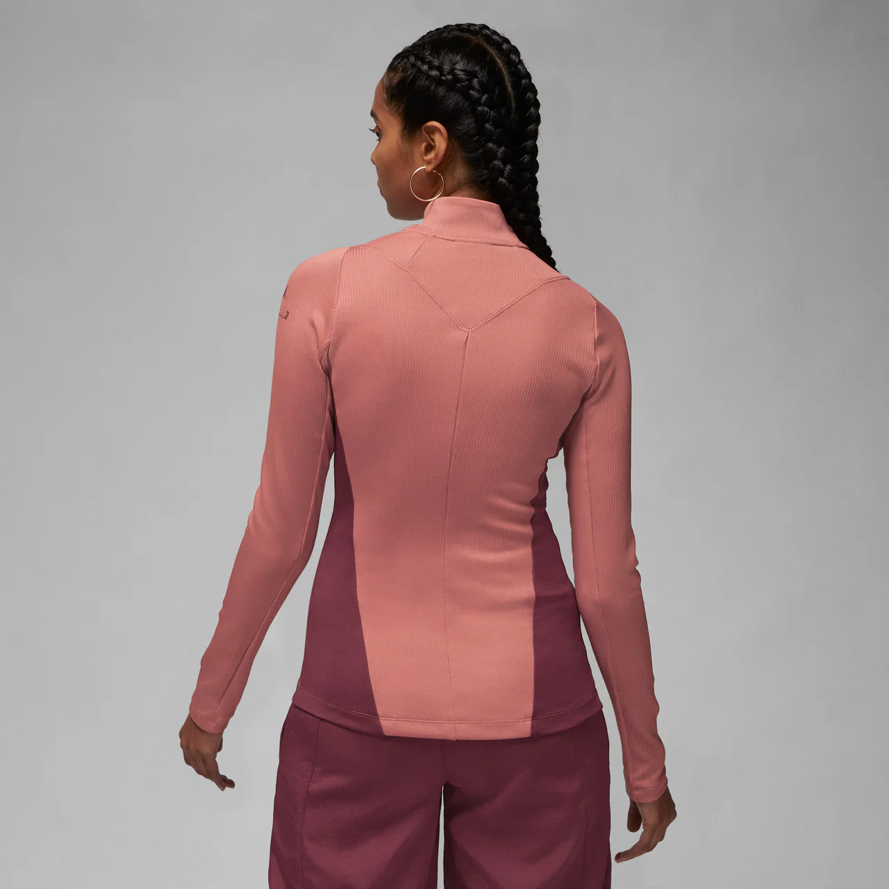 Wmns 1/4-Zip Long-Sleeve Top - Image 6