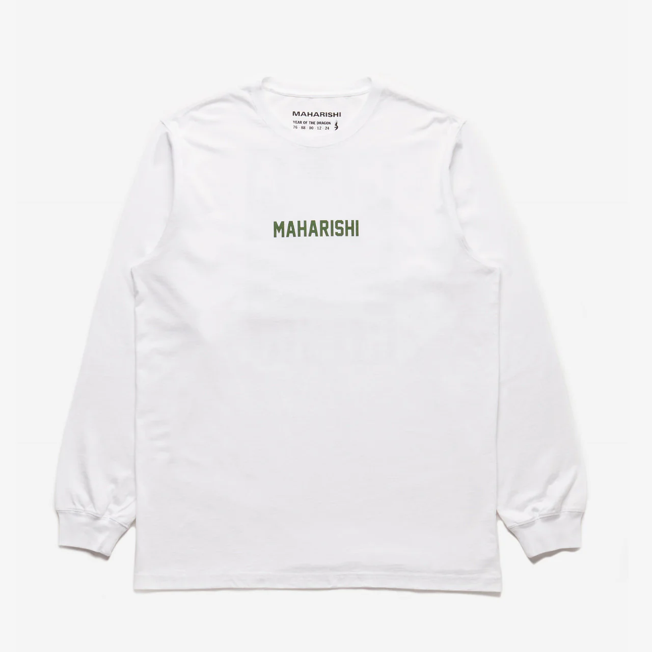 Woodblock Dragon Long Sleeve T-Shirt