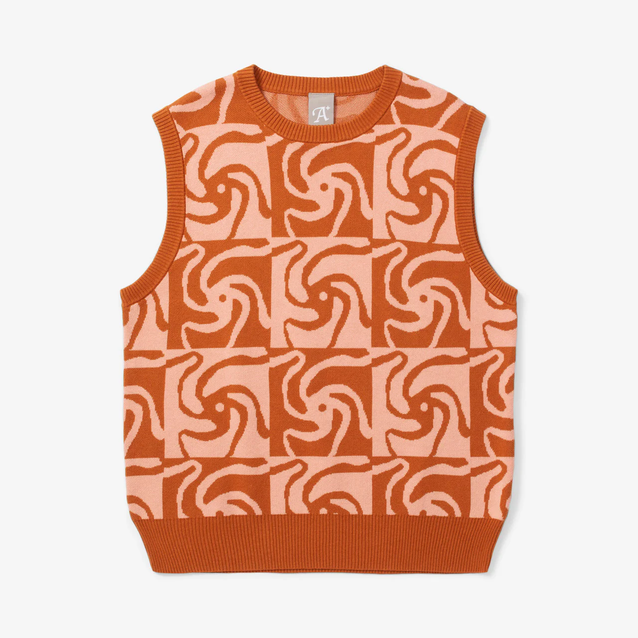 Pinwheel Knitted Vest