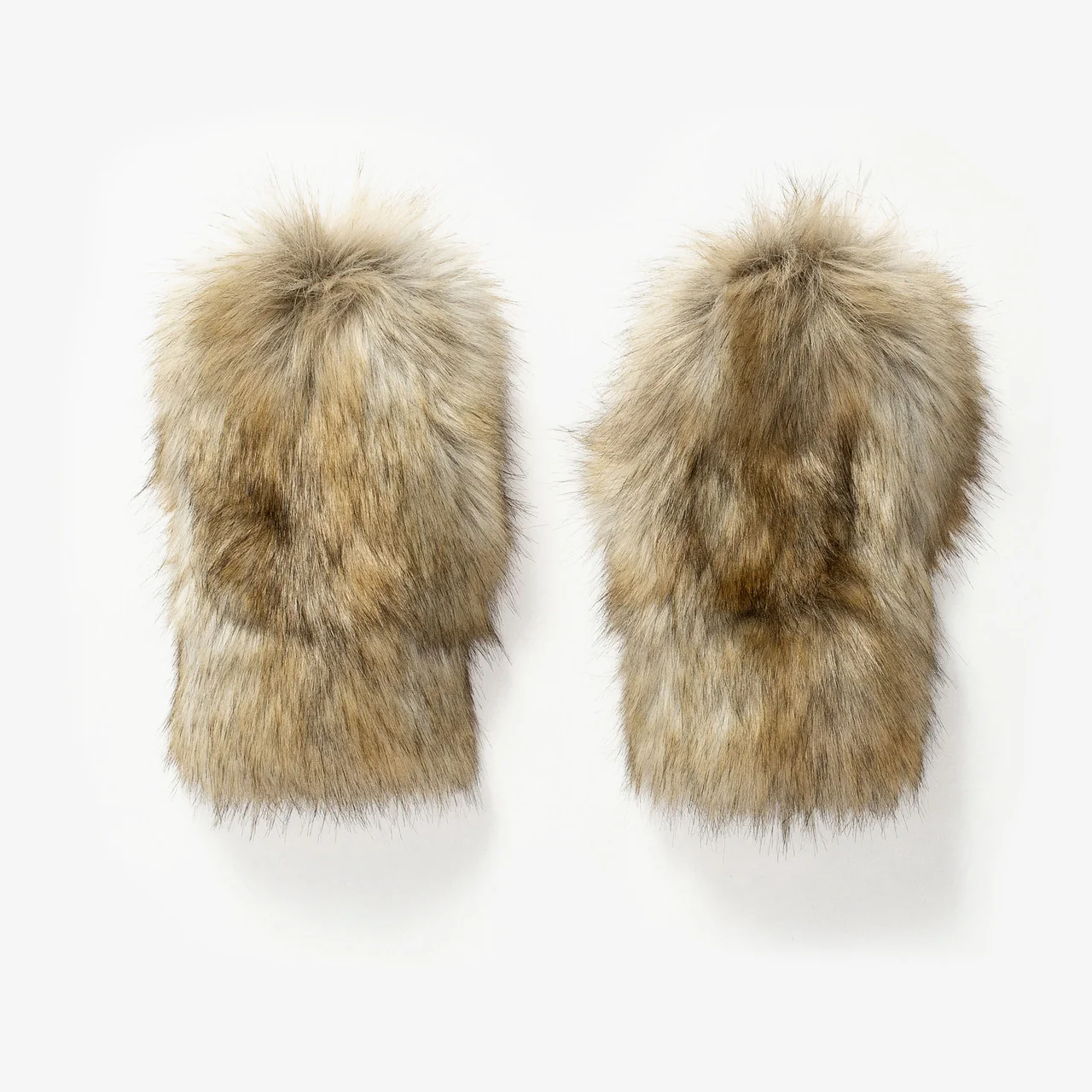 Faux Fur Mittens