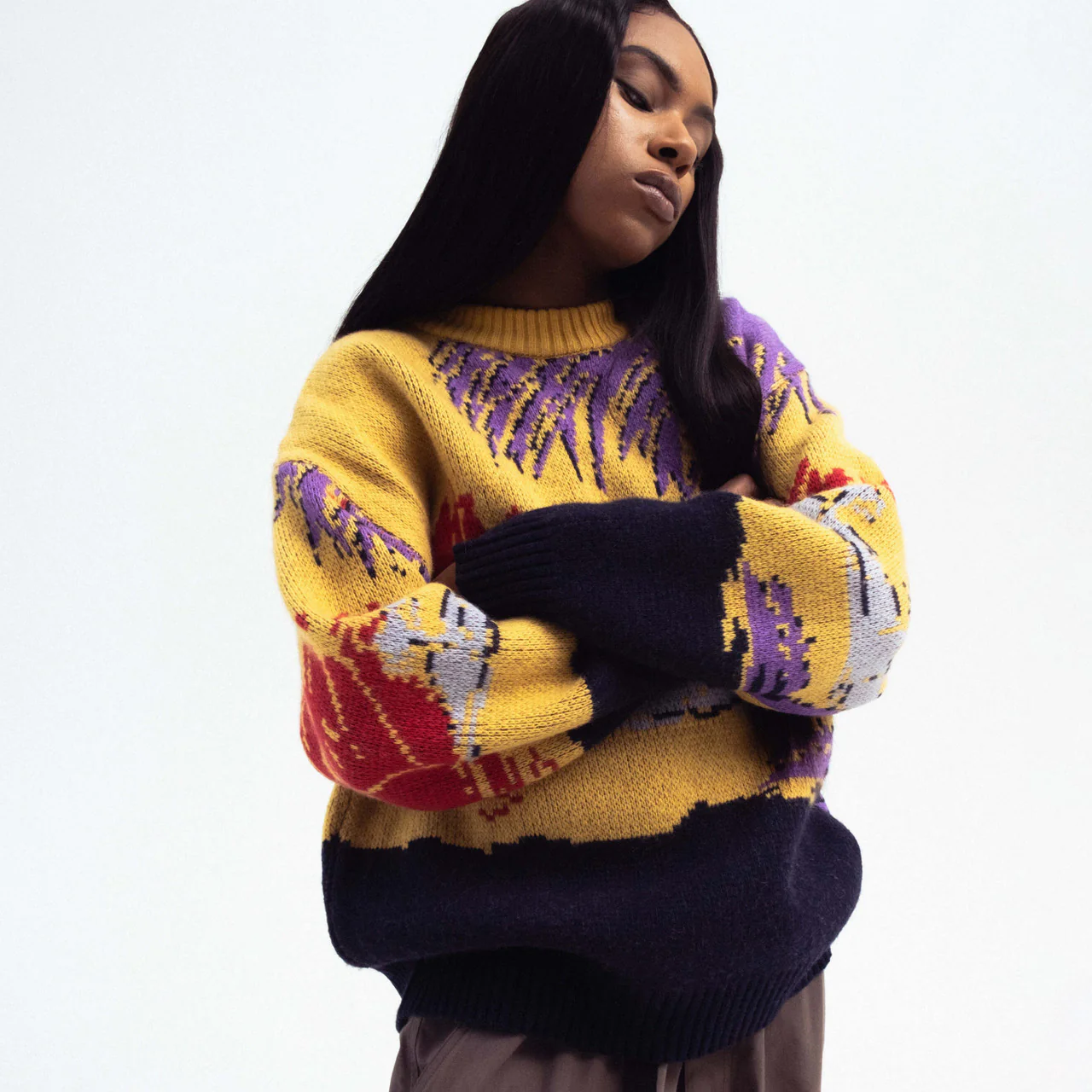 Knitted Sweater - Image 3
