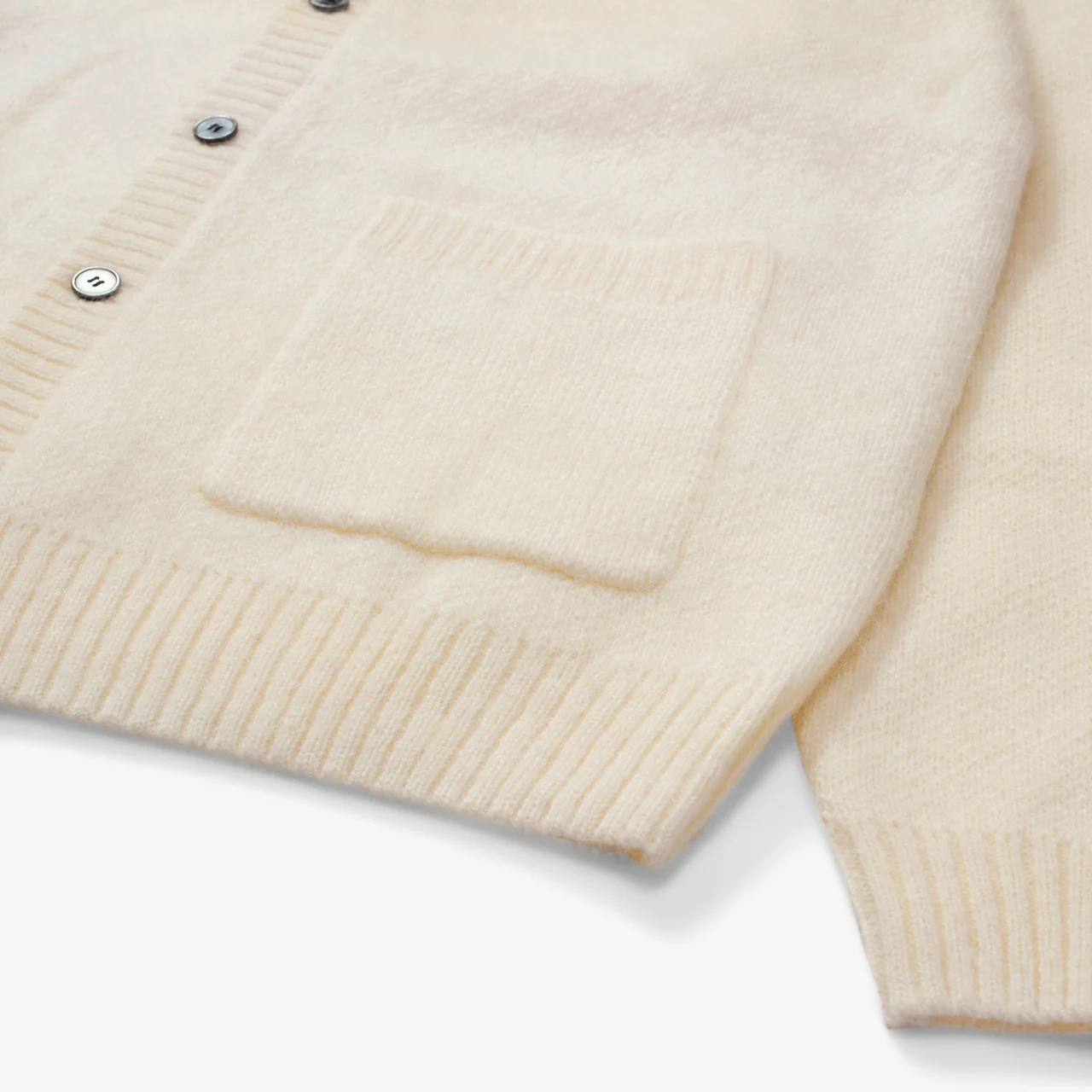 Mohair Knit Cardigan - Image 8