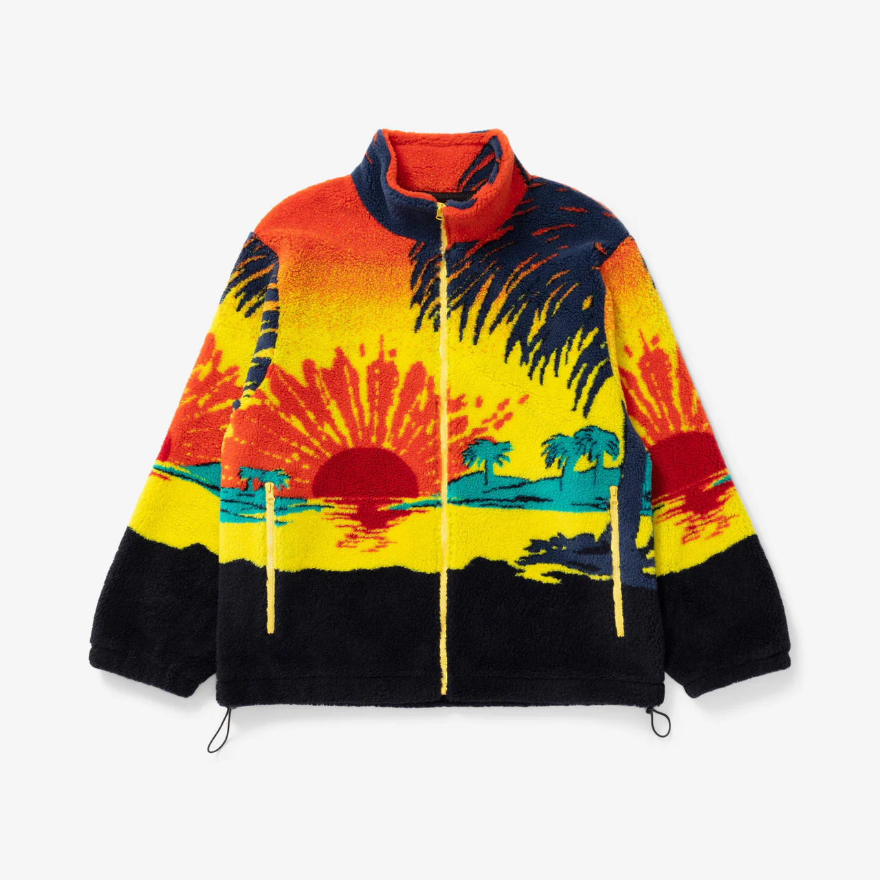 Palm Tree Fleece Jacket