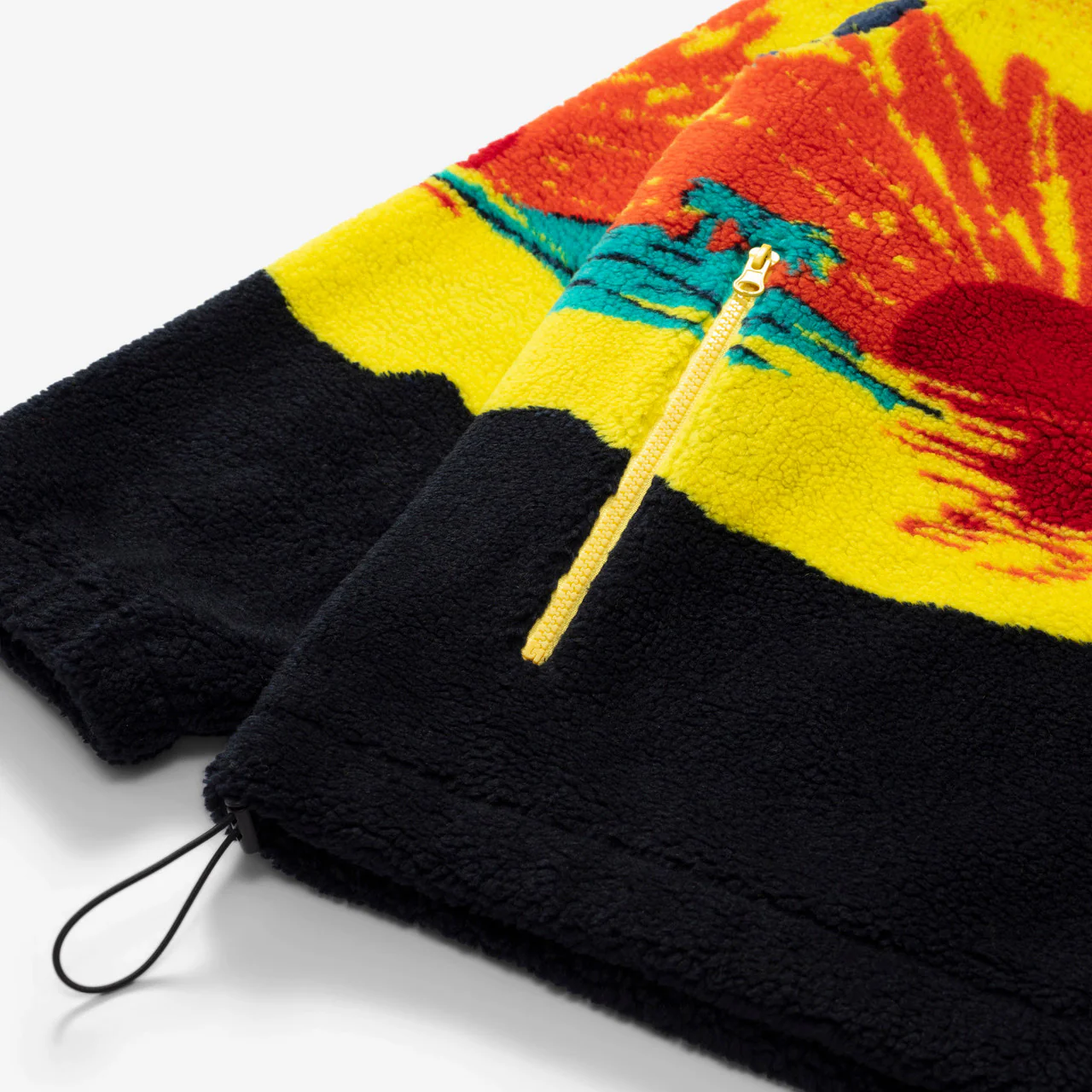 Palm Tree Fleece Jacket - Image 2