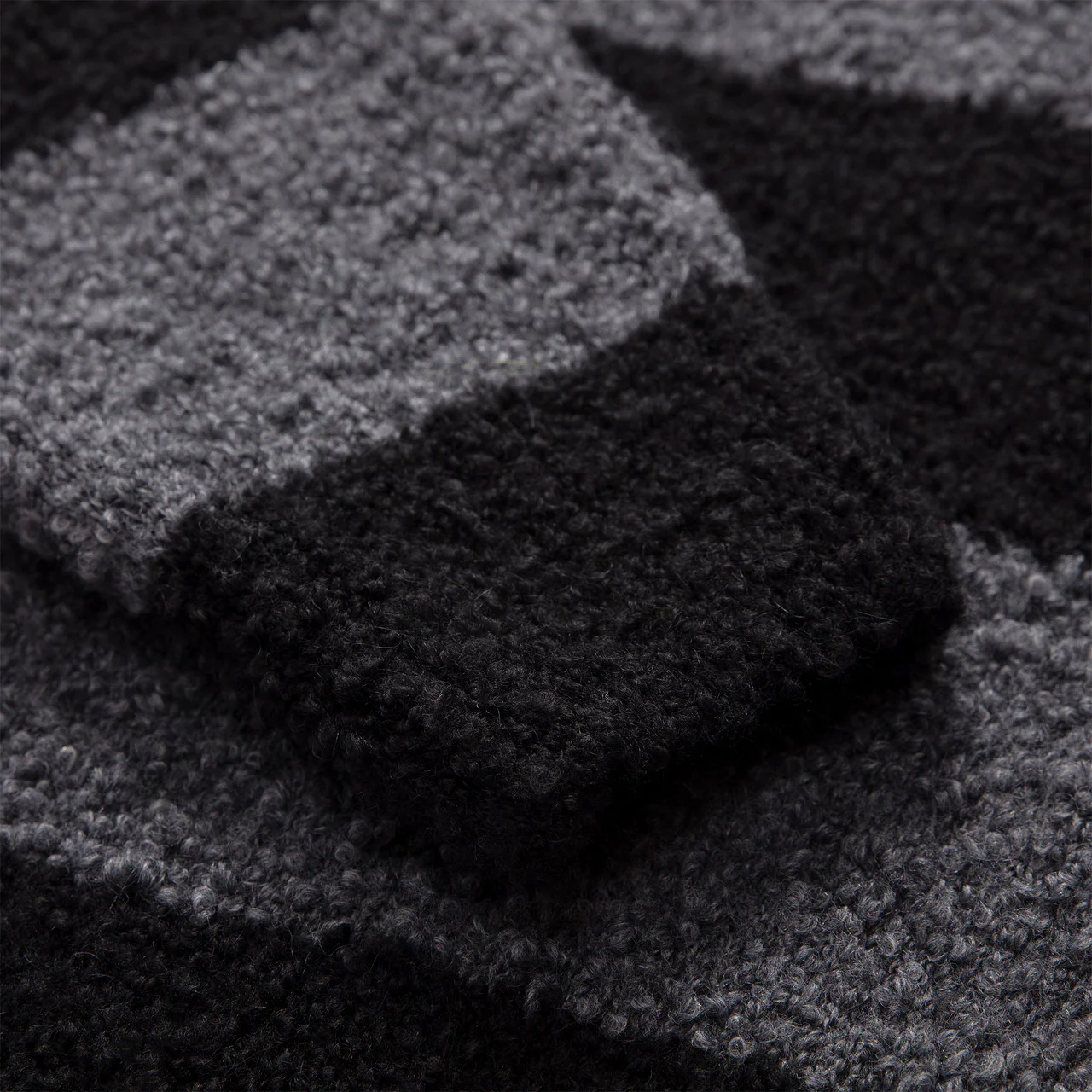 Striped Boucle Knit Crewneck - Image 10