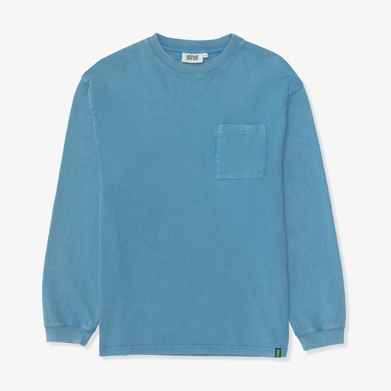 Washed Long Sleeve Pocket Tee