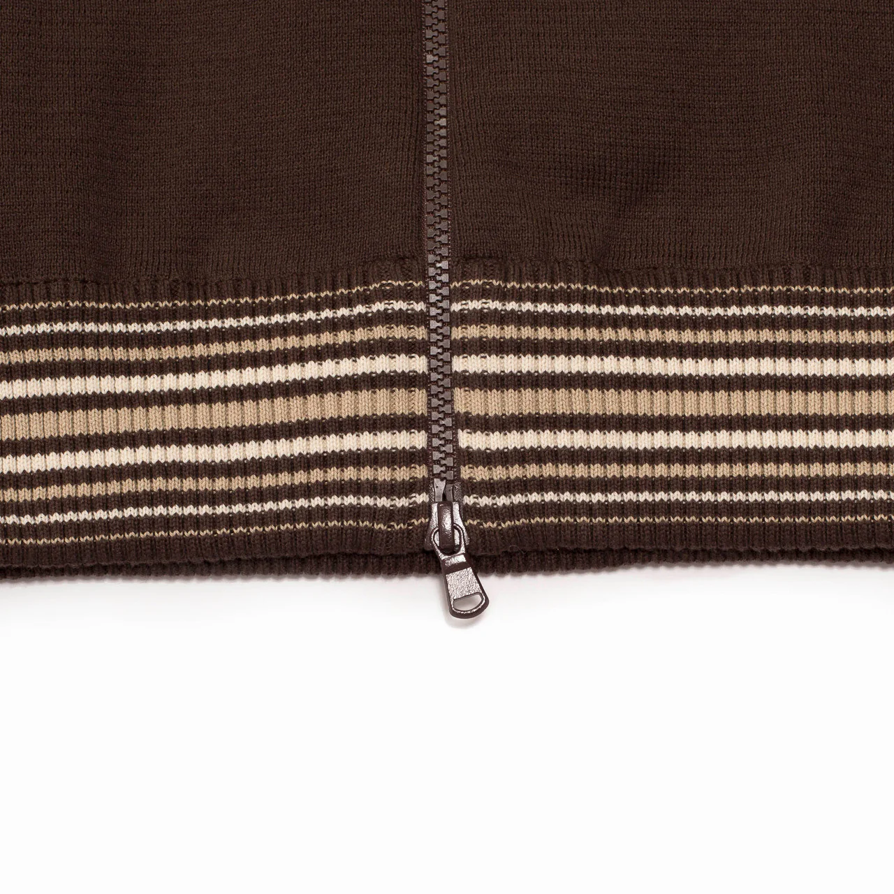 Zipped Knitted Track Jacket - Image 5